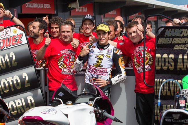 Rewind: Marquez' 2012 Moto2 title journey