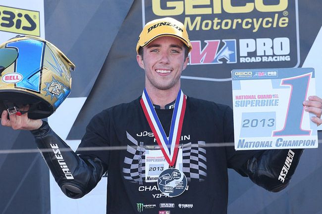 Hayes wins AMA SBK finale, Herrin crowned 2013 champion